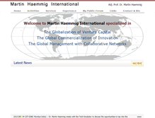 Tablet Screenshot of martinhaemmig.com